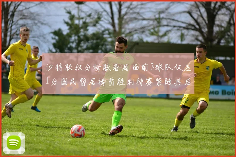 沙特联积分榜胶着局面前3球队仅差1分国民暂居榜首胜利待赛紧随其后